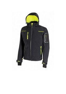 GIUBBINO SPACE UPOWER BLACK CARBON TAGLIA M Foto prodotto